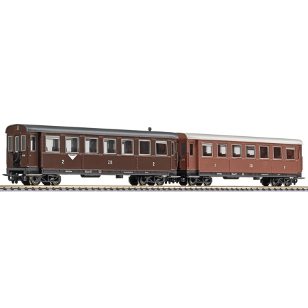 Liliput 340507 - Zestaw 2 wagonów pasażerskich B4ip/s 30 i 31, Zillertalbahn, Ep. III