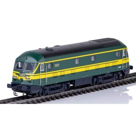 Märklin 37279 - Spalinówka serii 59, 5905, SNCB, Ep.IV, dźwięk MFX