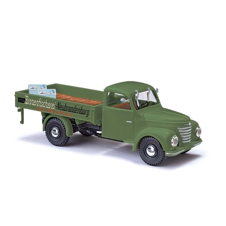Busch 52308 - Framo z platformą, rybak śródlądowy