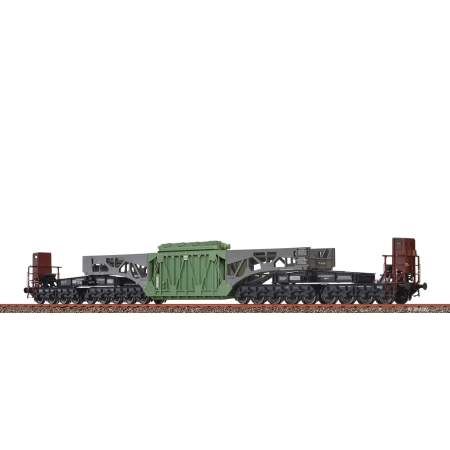 Brawa 51272 - Wagon towarowy platforma  SSt125 "RWE", DRG, Ep.II