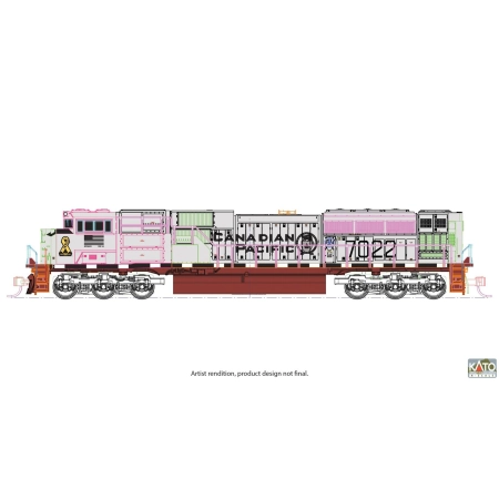 Kato K176-8543 - Spalinówka EMD SD70ACu, CP, Ep. VI, #7022