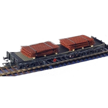 Loewe 2459 - Ładunek mat ze stali konstrukcyjnej, 2 x 45 mm
