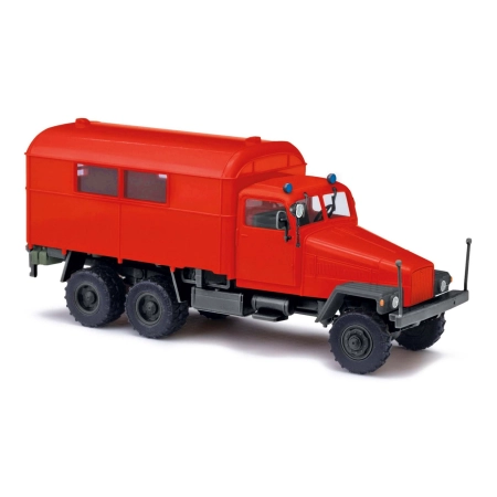 Busch 51576 - IFA G5'56, pojazd warsztatowy straży pożarnej.