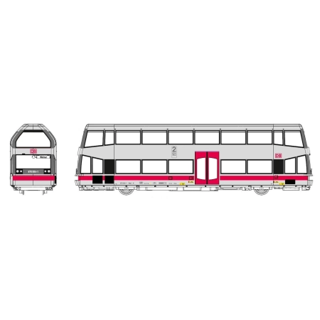 Kres 51042030 - Szynobus piętrowy 670 004-1. DBAG. Ep.V