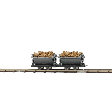 Busch 12262 - 2 wagony do transportu drewna
