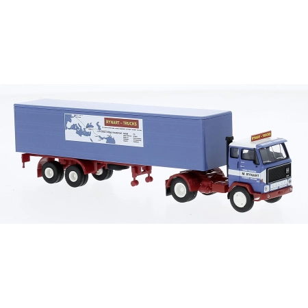 Brekina 85685 - Volvo F 89 Koffer-SZ, Rynart, 1972