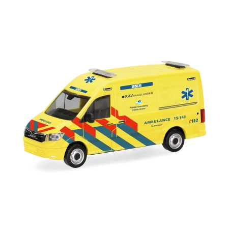 Herpa 098694 - MAN TGE Kasten HD „Ambulance 15-143” (Holandia)