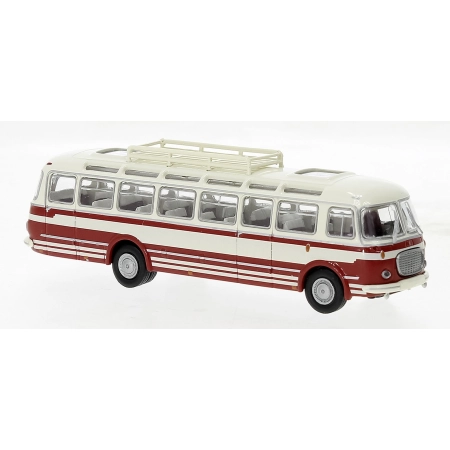 Brekina 58237 - Skoda 706 RTO Lux biały, czerwony