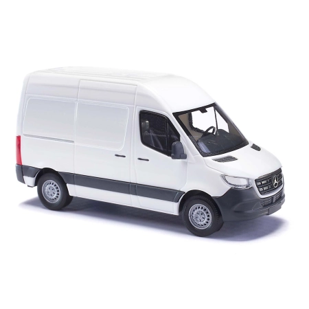 Busch 54000 - Mercedes-Benz Sprinter krótki z wysokim dachem, biały, rok 2018