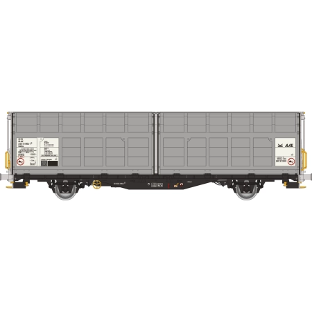 Albert model 245063 - Wagon towarowy z przesuwnymi ścianami Hbbillns, AAE, Ep.V