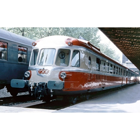 Jouef HJ2461S - Jednostka spalinowa RGP, SNCF, Ep.III, DC-Dźwięk