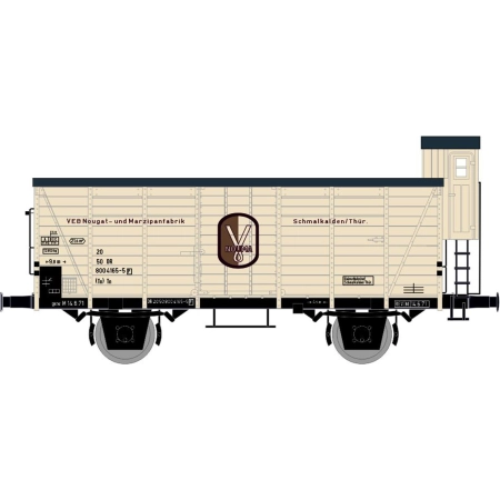 Hädl 0113924-10 - Wagon towarowy kryty, DR, Ep.IV