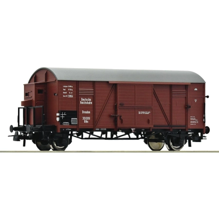 Roco 6600038 - Wagon towarowy kryty Glhs „Oppeln”, DRG, Ep.II