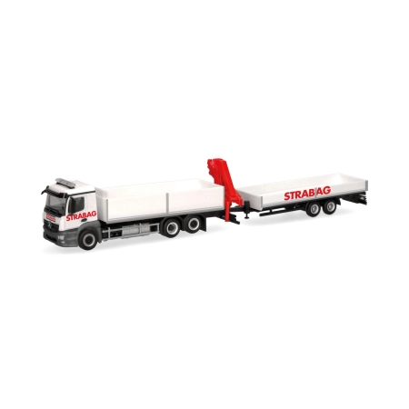 Herpa 320665 - MB Actros M Ciężarówka „STRABAG”