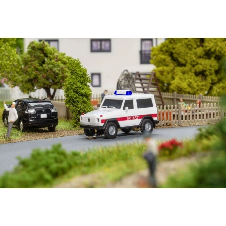 Faller 161448 - Car System SUV MB G-Class lekarz ratunkowy (HERPA)
