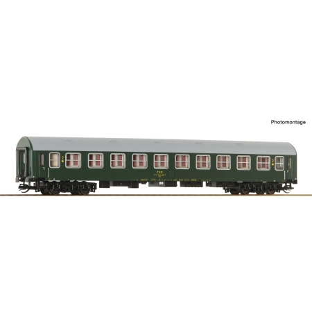 Roco 6280041 - Wagon pasażerski Ba 2. klasy, CSD, Ep.IV