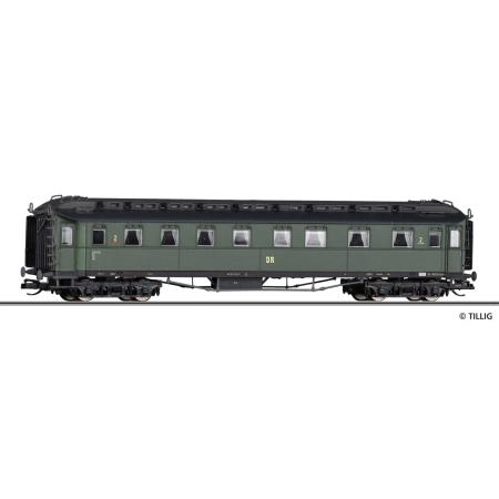 Tillig 12004 - Wagon pasażerski B4ü, 2. klasa, DR, Ep.III