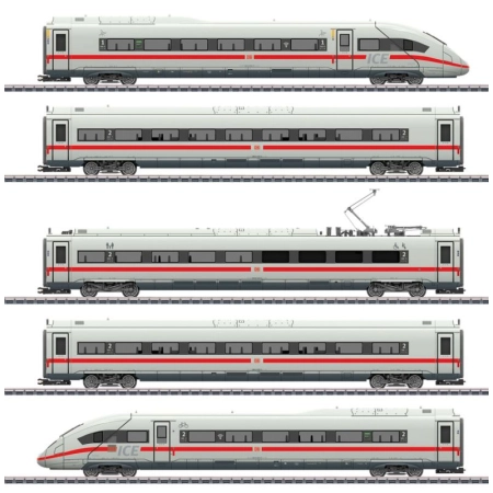 Märklin 39718 - Jednotka ICE 4, BR 412/812, 5-częściowy, DBAG, Ep.VI, dźwięk MFX