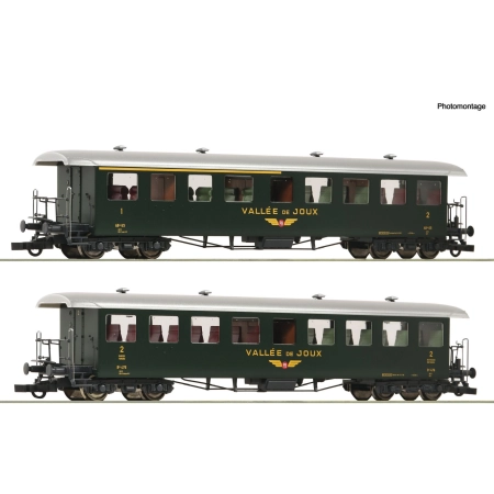 Roco 6200198 - Zestaw 2 wagonów Seetalbahn, PB, Ep. IV-V