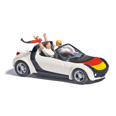 Busch 49308 - Smart Roadster »Fußball Fieber 2024«