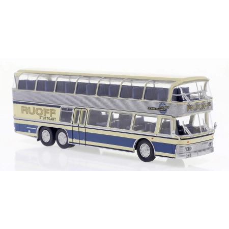 Brekina 58294 - Neoplan piętrowy Ruoff, 1967 r.