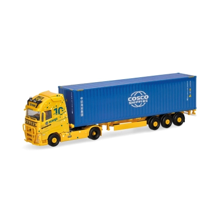 Herpa 319898 - Volvo FH GL XL 2020 Container-Sattelzug "Acargo Meyer & Meyer / Cosco"