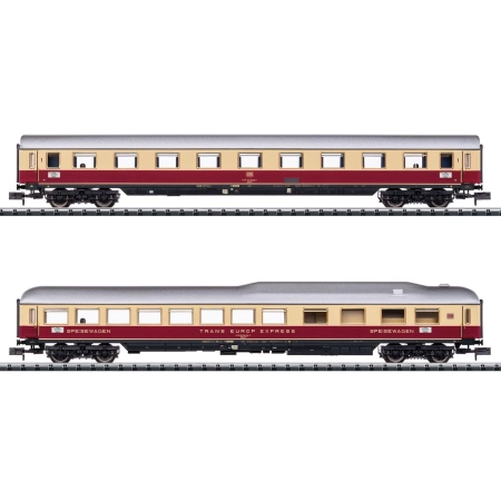 Trix 15369 - Zestaw 2 wagonów pasażerskich TEE „Rheinpfeil”, DB, ep. IV