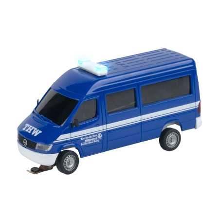 Faller 161427 - Car System MB Sprinter THW z niebieskim światłem (HERPA)