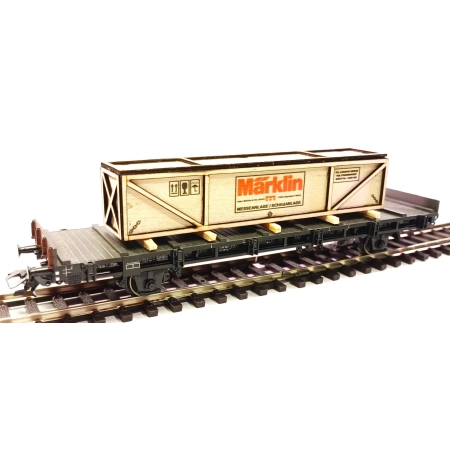 Loewe 2392 - Ładunek: Skrzynia zagraniczna „MÄRKLIN” - Ep. IV, 100 mm