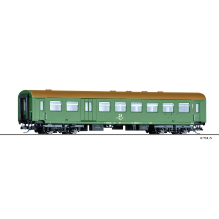 Tillig 16603 - Wagon pasażerski 2. klasy z przedziałem bagażowym BDghws, DR, Ep.IV