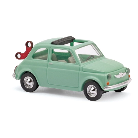 Busch 48736 - Fiat 500 8 z kluczykiem zwijanym, rok 1965
