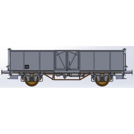 Exact-Train EX23994 - Węglarka UIC2 E, EUROP, SBB, Ep.IV