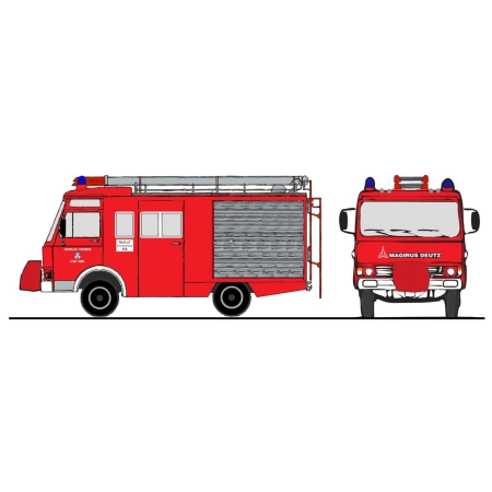 Loewe 4058 - Magirus Deutz 'Zeta' 90 M 5 - LF 8, FW Stadt Varel