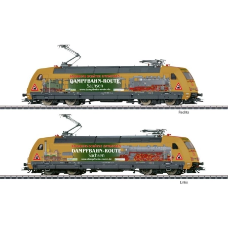 Märklin 39377-A24 - Elektrowóz 101 088, DBAG, ep. VI „Dampfbahn-Route-Sachsen”, dźwięk MFX