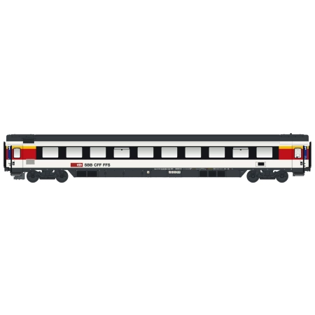 L.S. Models LS47389 - Wagon pasażerski EC Apm 1. klasy, SBB, Ep.VI