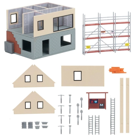 Faller 232149 - Dom prefabrykowany w budowie