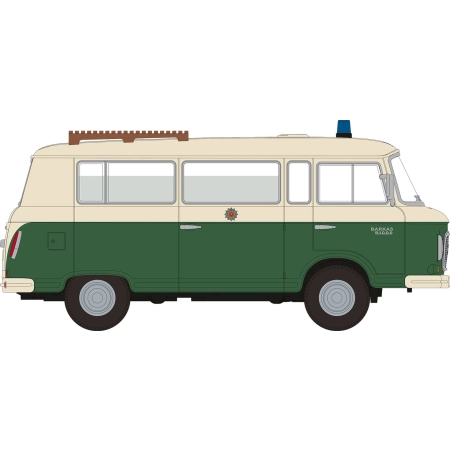 Brekina 30044 - Barkas B 1000 Bus, 1962, Volkspolizei