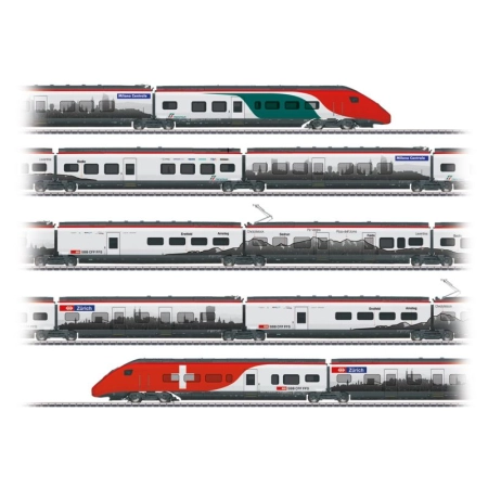 Märklin 39811 - Zestaw trakcyjny Giruno RABe 501, SBB, Ep.VI, dźwięk MFX