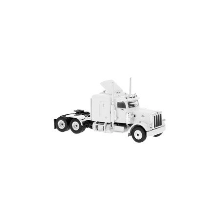 Brekina 10224 - Zestaw do budowy ciągnika Peterbilt 359, biały