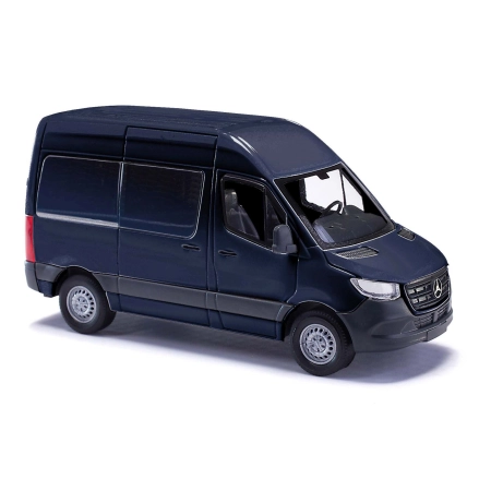Busch 54001 - Mercedes-Benz Sprinter krótki z wysokim dachem, granatowy, rok 2018