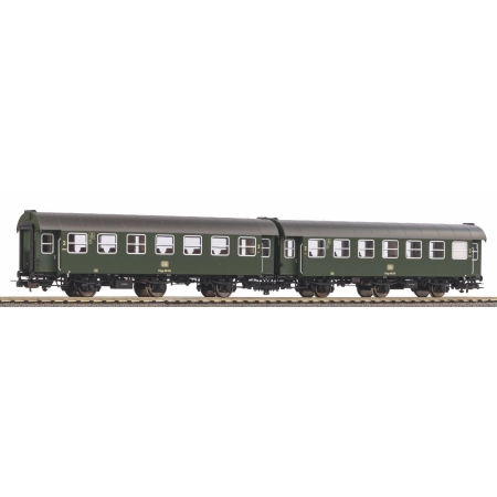 Piko 58266 - Zestaw 2 wagonów osobowych B3yg i B3yg, DB, Ep.IV