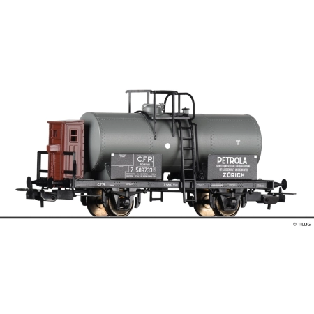 Tillig 77043 - Wagon cysterna, CFR, Ep.II „PETROLA Zürich