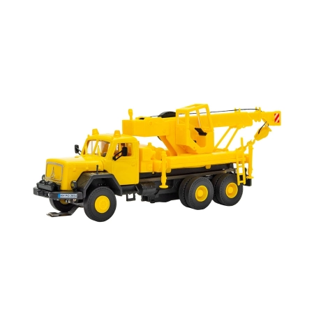 Viessmann 8021 - CarMotion MAGIRUS DEUTZ 3-osiowy dźwig z obrotowymi lampami ostrzegawczymi