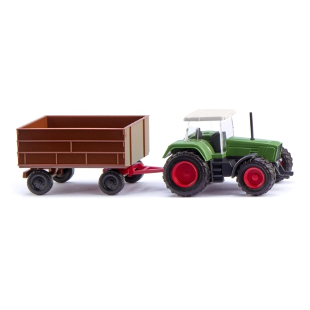Wiking 096004 - Fendt Favorit z przyczepą