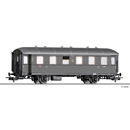 Tillig 74966 - Wagon pasażerski Ci-33, 3. klasa, DRG, Ep.II