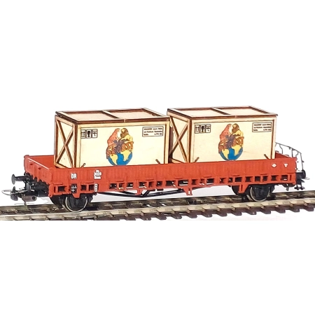 Loewe 2453 - Skrzynie ładunkowe zagraniczne „ZIRKUS PROBST”, 2 x 45 mm