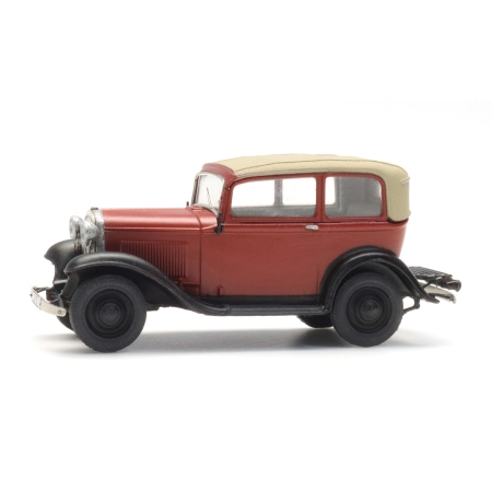 Artitec 387.643 - Opel 1.2l z zamkniętym dachem, czerwony