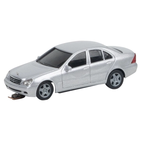 Faller 161425 - MB Klasa C W 203, srebrny (HERPA)