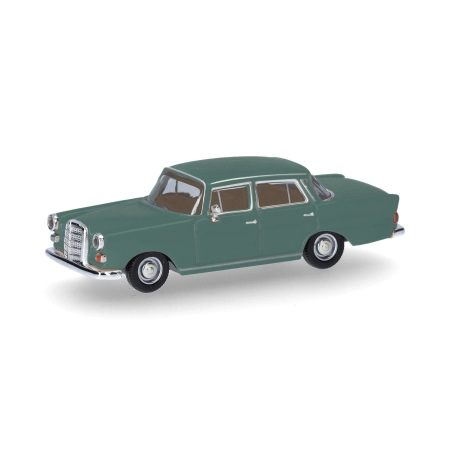 Herpa 420457-004 - Mercedes-Benz 200 Heckflosse, zielony mech