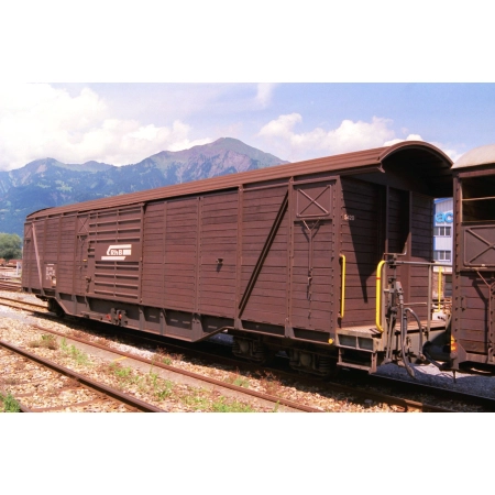 Bemo 2278180 - Wagon towarowy o dużej pojemności Gak-v 5410, RhB, Ep. VI
